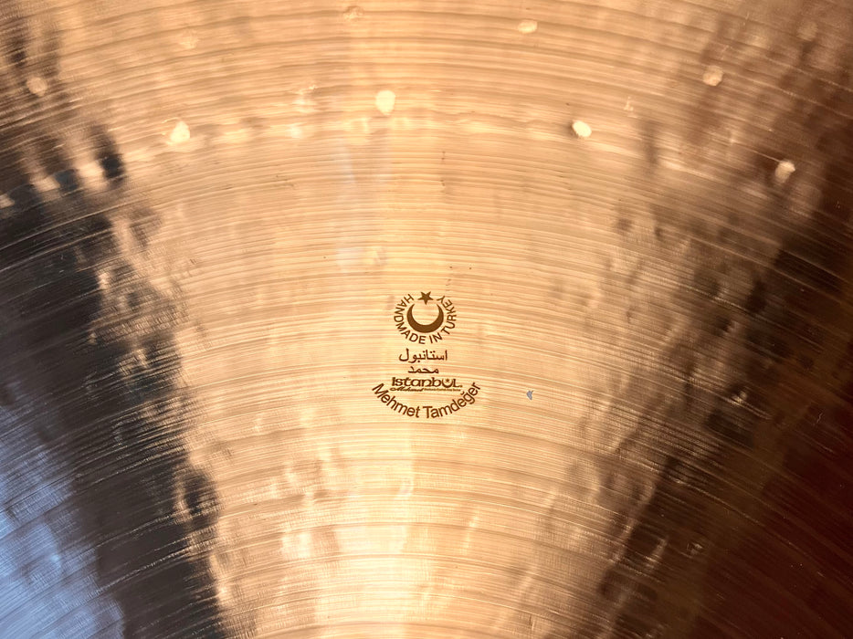 Mellow Old School ISTANBUL Mehmet 22” FACTORY SWISH China 1834 g WARM EXOTIC Complex! Amazing!