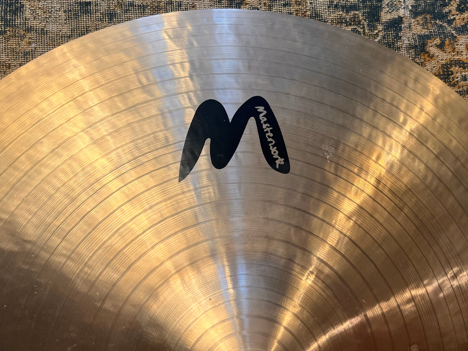 THIN Smooth GLOWING Masterwork JAZZ MASTER 19” Paper Thin Crash Ride 1329 g