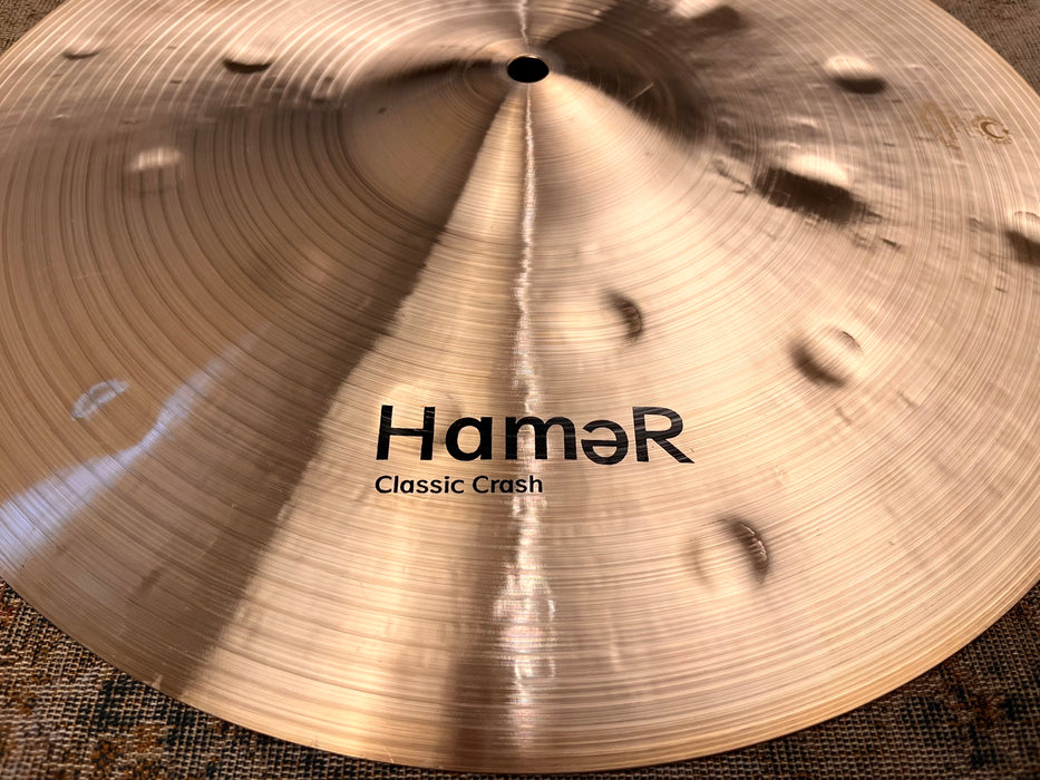 VERY DARK COMPLEX ISTANBUL Mehmet Hamer 16” CRASH 932 g PERFECT! Opens Quick Fast Decay!
