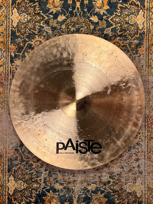 Glowing Paiste Masters Medium Ride 21” 2592 g SUPER CLEAN