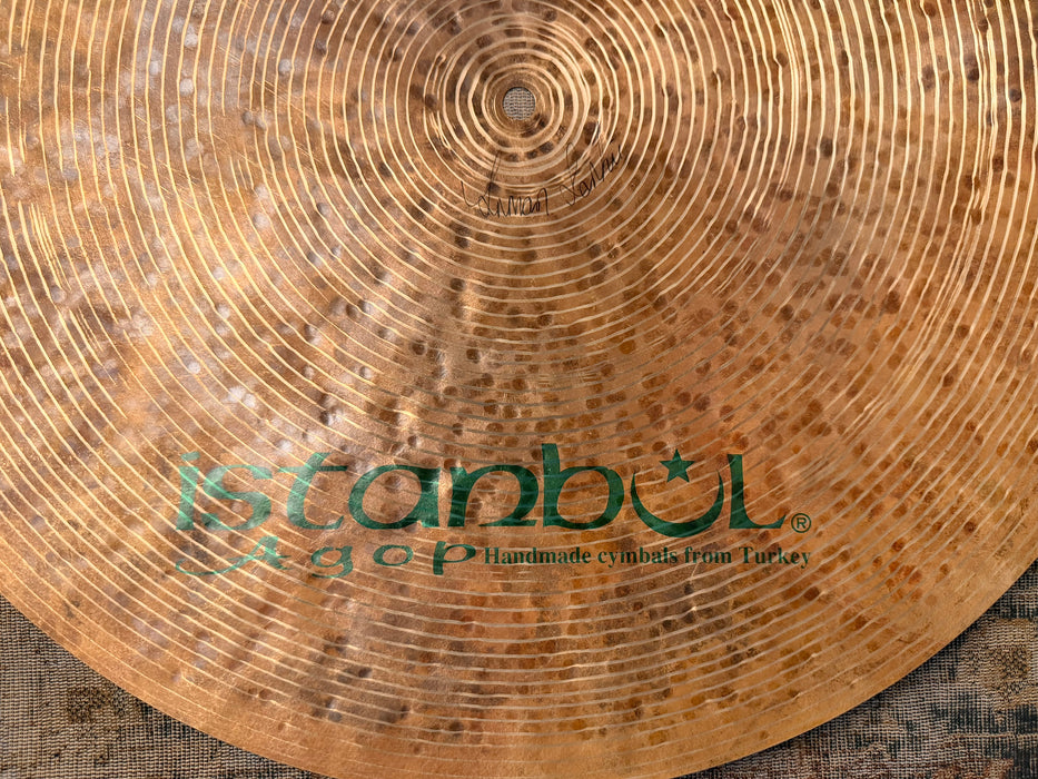 ISTANBUL AGOP Signature Flat Ride 20” PERFECT! 1812 g DARK Controlled Smoky Responsive Definition!