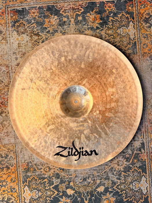 Zildjian K CUSTOM Medium Ride 22” Smooth Light Sizzle Complexity! Great Bell! DISCONTINUED 2948 g