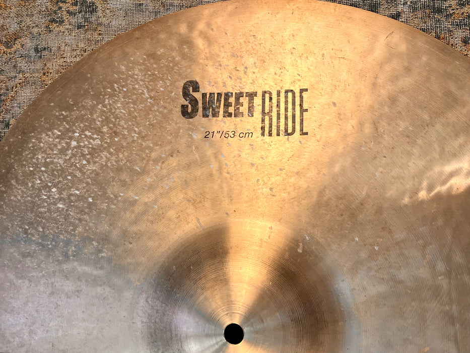 Zildjian K Sweet Ride 21” 2362 g DARK! Smooth CRASHABLE! Versatile! Don’t PAY $525?