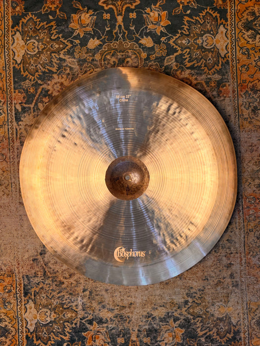 ULTRA THIN Bosphorus PROTOTYPE China Swish 22” ONLY 1664 g COMPLEX! MINT! Incredible