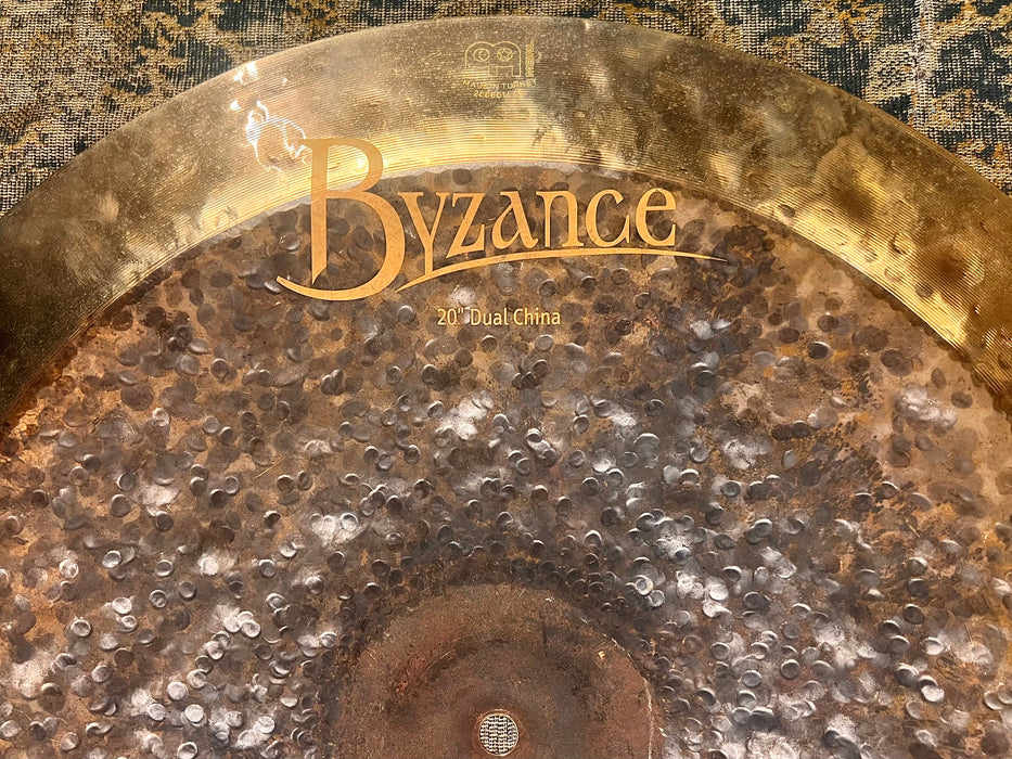 Ultra Complex Meinl BYZANCE DUAL CHINA 20” 1460 g CLEAN WHY PAY $480??