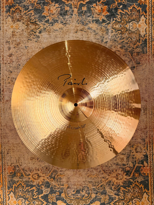 Paiste Signature 20” FULL CRASH 2088 g IMMACULATE Shape! Darker Thinner STUNNING! Don’t Guess For $646! HEAR IT!