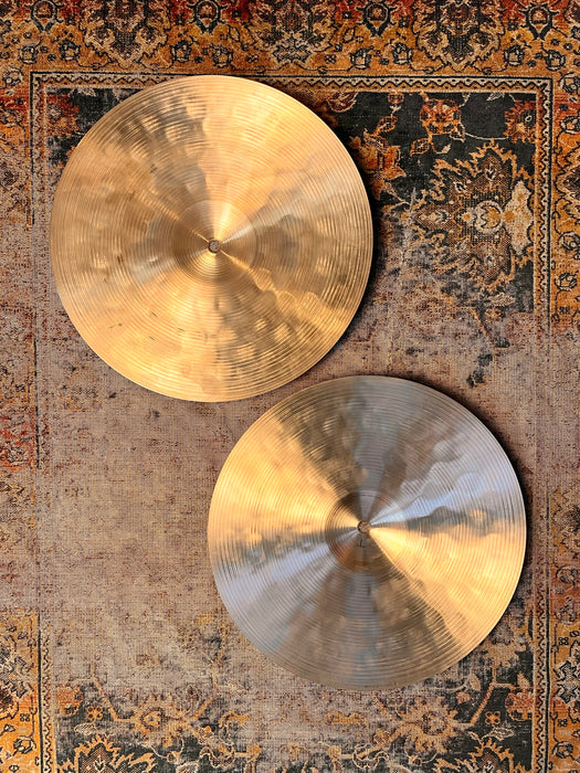 Zildjian PROTOTYPE FAT HATS Hihats 14” Hand Selected! Perfect 1002 912 g ONLY THE K LOGO CONCEPT OF A CONCEPT