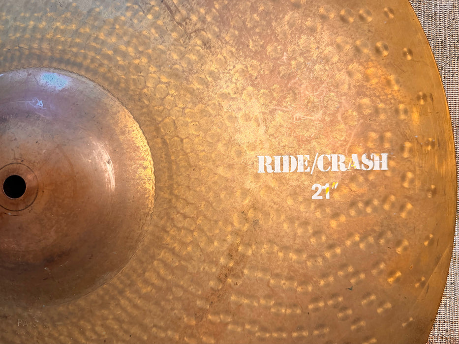 RARE PAISTE RUDE 21” YES! THE 21”! ORIGINAL FROM ‘85! 2846 g Alex Van Halen