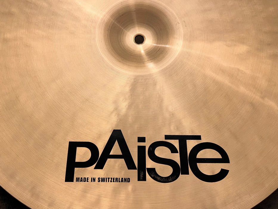 Ultra Glowing Paiste MASTERS EXTRA THIN 19” MULTI CRASH RIDE ONLY 1320 g MINT