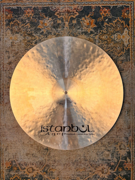 ISTANBUL AGOP Traditional DARK Crash 19” 1617 g CLEAN! Golden Glowing Dark! FULL!