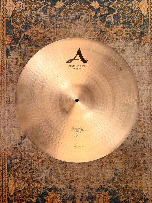 Zildjian Armand BEAUTIFUL BABY 19” Sizzle Ride Crashes! SMOOTH MELLOW! 1790 g Why Pay $509