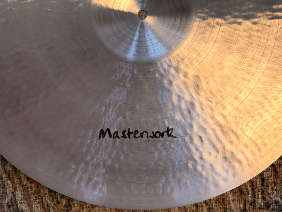 GLOWING Masterwork JAZZ MASTER 20” ULTRA Paper Thin Crash Ride 1374 g MINT! Gorgeous! Responsive