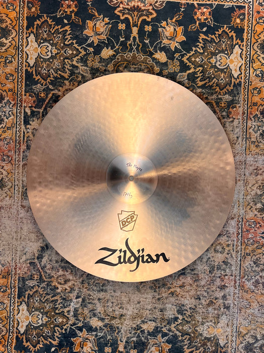Rare ZILDJIAN THE PLAYER 20” GENE KRUPA Ride Only 1746 g PERFECT! LIGHT w/ Great Stick Attack