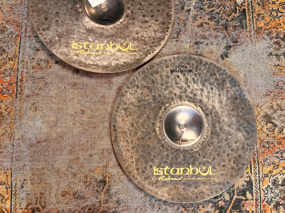 RARE Raw ISTANBUL Mehmet 61st Anniversary Vintage Series Hihats 14” 934 1190 g MINT Stunning