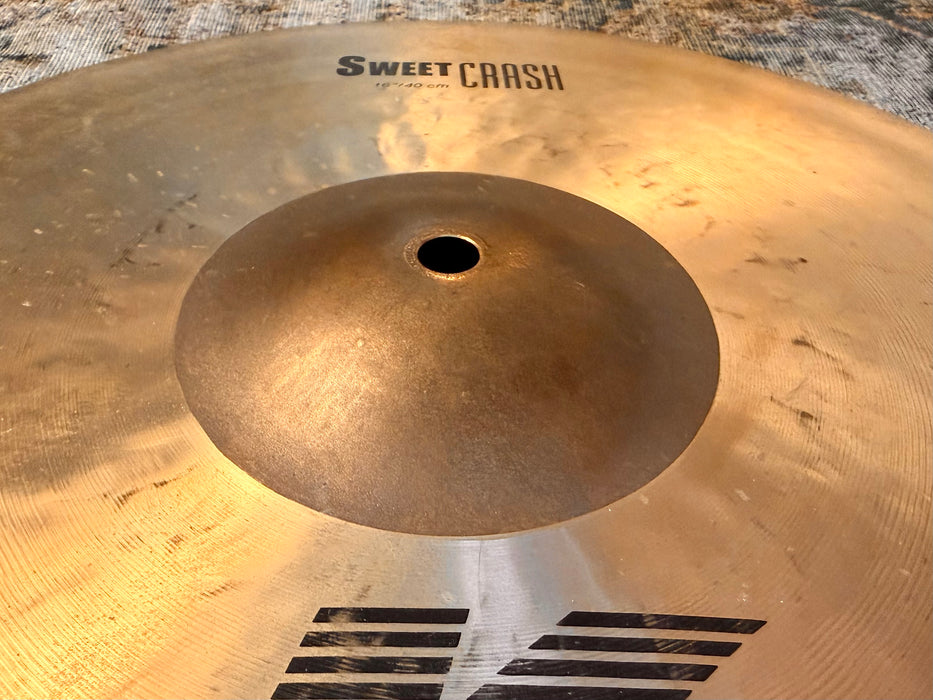 Zildjian K SWEET CRASH 16” FAST Thin And Bendable! 934 g Don’t Pay $404!!!