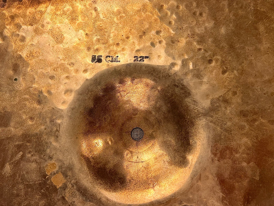 RARE LOW Dry Dark Vintage Sabian HH Leopard Ride 22” 3952 Gs Hand Hammered