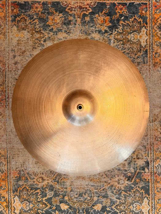 Vintage Zildjian 1960s HAND HAMMERED PAPER THIN 22” Crash Ride AMAZING! ONLY 2194 g