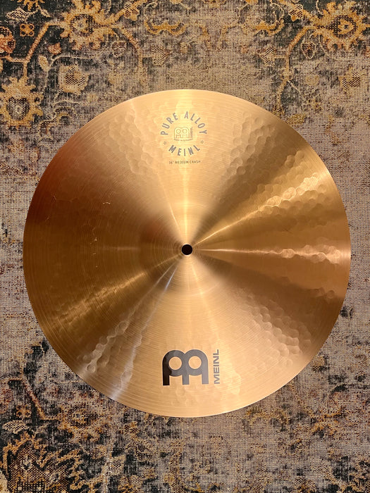 Immaculate In Bag Meinl PURE ALLOY 16” Medium Crash 972 g PERFECT
