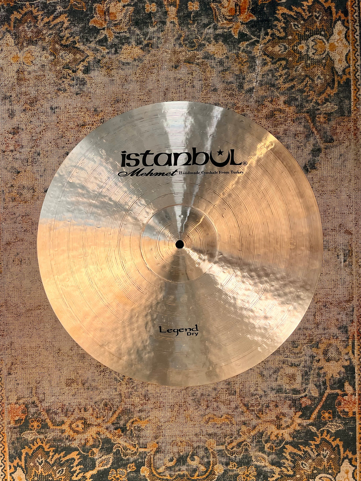 ULTRA DARK ISTANBUL Mehmet 18” LEGEND DRY THIN CRASH 1418 g