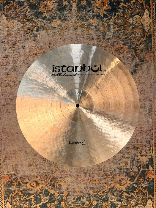 ULTRA DARK ISTANBUL Mehmet 18” LEGEND DRY THIN CRASH 1418 g