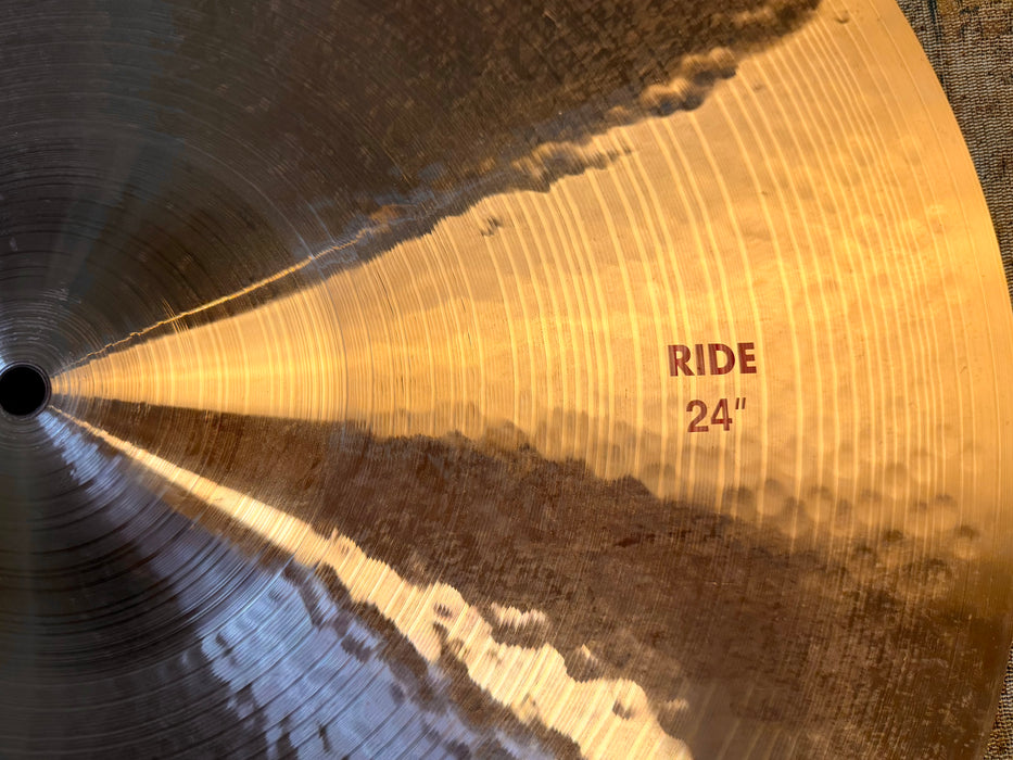 PAISTE 24” 2002 Ride ICONIC 2 FOOT GOLIATH w CLASSIC Tone! 3886 g CLEAN! Don’t Pay $650!