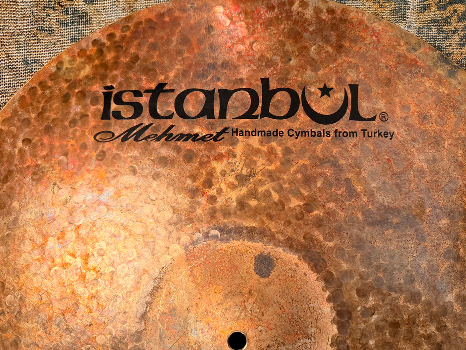 STUNNING TURK Istanbul Mehmet Origin Dark 22” Ride 2390 g MINT! DRY Unlathed RAW! Beautiful SIENNA!