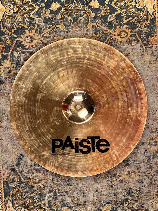 RARE Semi Dark Paiste Orig REFLECTOR SOUND FORMULA Power Crash 18” 1667 g