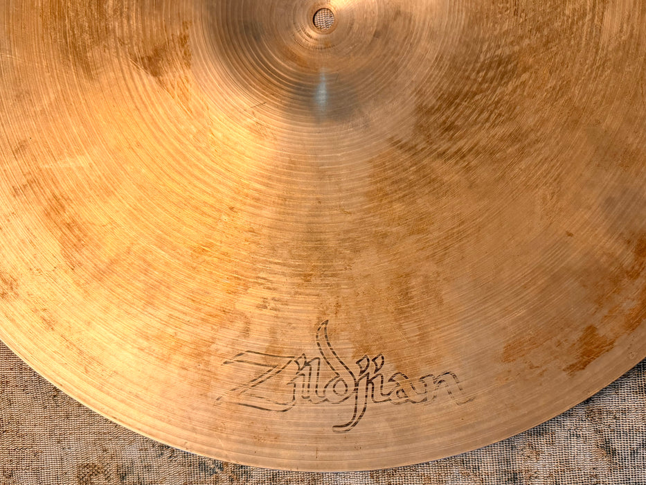 Vintage Zildjian DRY PING Ride 20” 2832 g Strong Articulation CLASSIC SEMI-DRY Attack! Strong Bell!