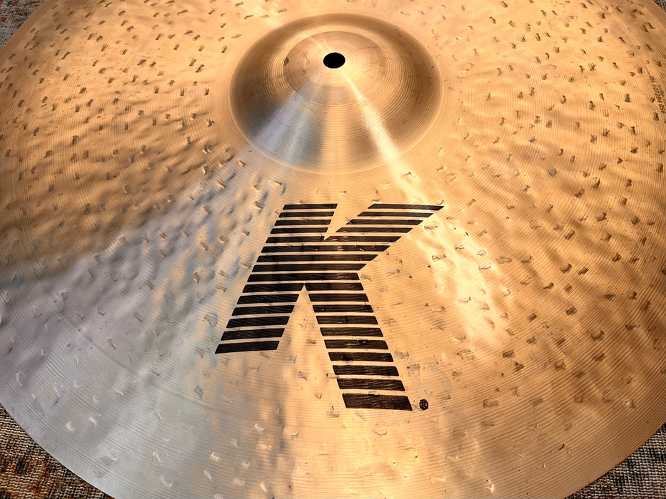 Zildjian K CUSTOM DARK Ride 20” 2118 g CRASHABLE Versatile! Don’t Pay $500 for a guess!