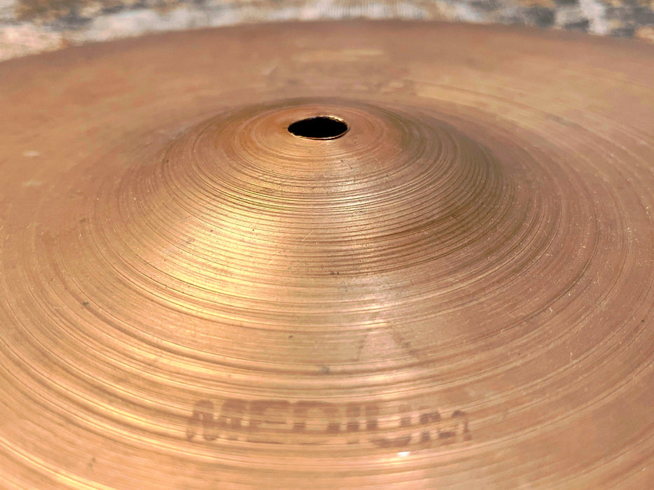 RARE 1974 Vintage Paiste 2002 18” STAMPED MEDIUM 1472 g BONHAM! EARLY 2002