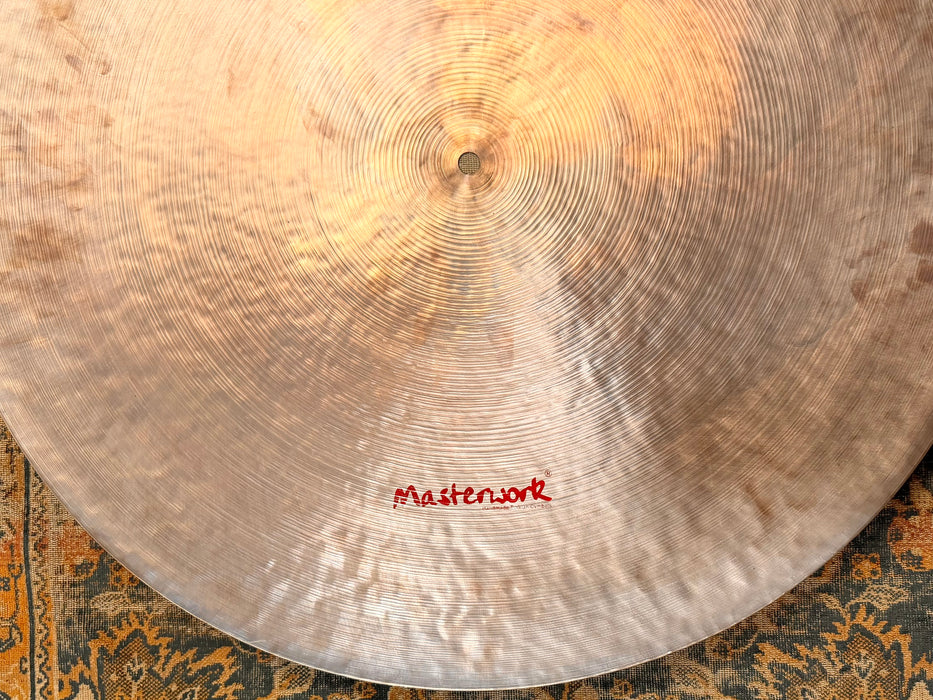 UNIQUE MASSIVE 26” PAPER THIN Pre-Aged Masterwork Flat Ride 2824 g Amazing BENDABLE