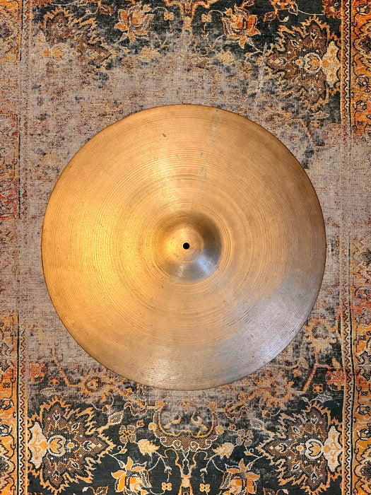 Rare 1940s GLOWING Vintage ZILDJIAN TRANS STAMP 20” Ride Crash 2184 g Gorgeous 75 Yr Old Gem!