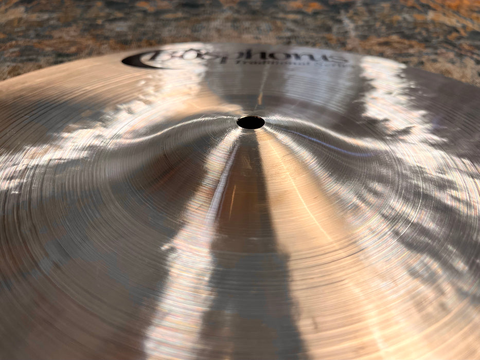 LIGHT Complex Bosphorus Traditional 18” Factory PAPER THIN CRASH 1110 g IMMACULATE! Airy!