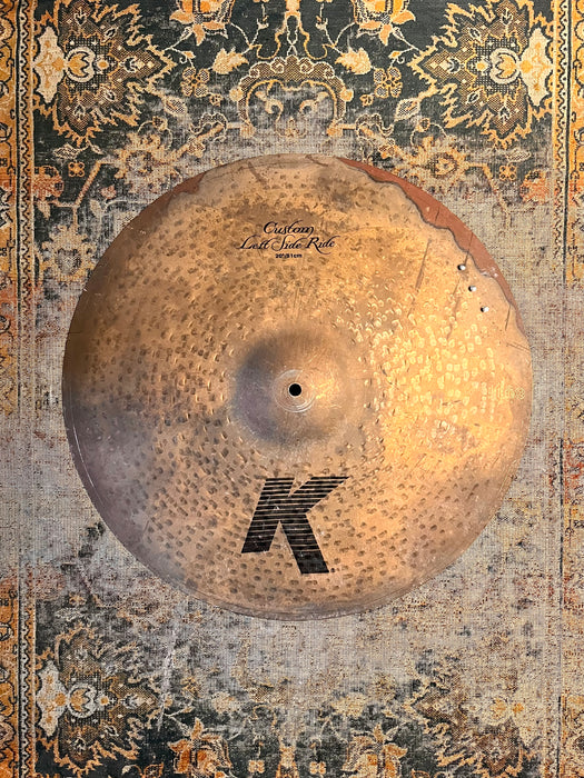 Zildjian K Custom LEFT SIDE Ride SIZZLE 20” 2504 g PERFECT! DRY w/ LIGHT COMPLEXITY! Why Pay $500?