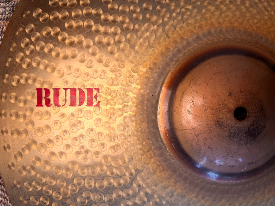 RARE PAISTE Red Label RUDE 3000 POWER RIDE at an AUSPICIOUS 3000 grams BEAUTY!