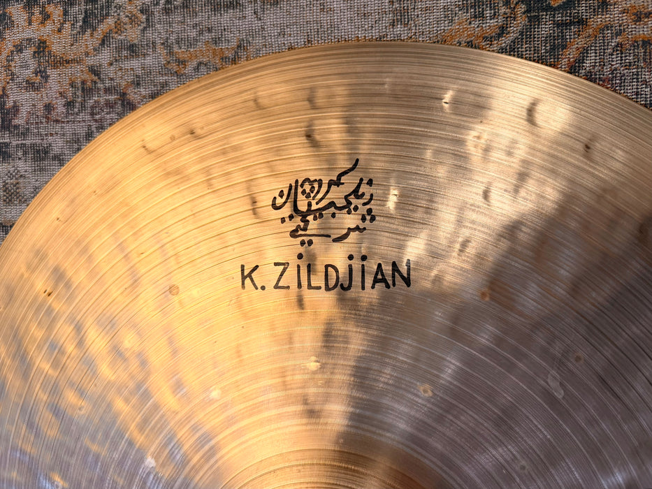Zildjian K CONSTANTINOPLE 19” Crash Ride 1662 g PERFECT COND! Versatile! Don’t Pay $609!!