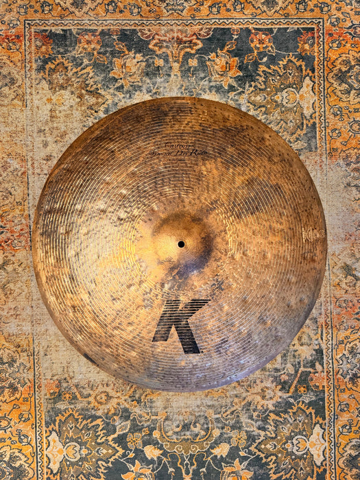 ZILDJIAN 23” K Custom Special Dry Ride DISCONTINUED! Dark Smoky Beautiful Organic Tone 3214 g