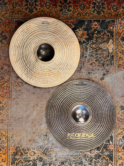 Dark Dry Istanbul Mehmet Kirkor K 15” Hihats 1174 1350 g IMMACULATE Great 15s”! Beautiful!