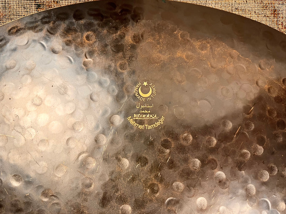 Amazing Istanbul Mehmet 61st Anniversary 22” FLAT RIDE 2397 g RAW DRY BUT SMOOTH! Rare!