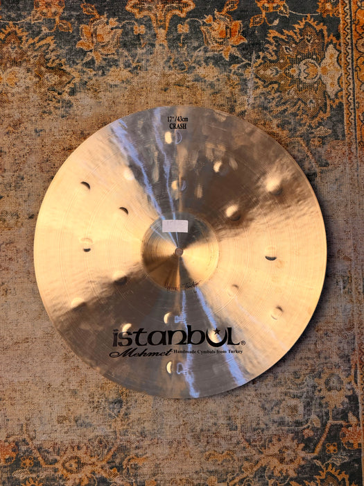 DARK 1/2 LATHE ISTANBUL Mehmet 17” SPLIT CRASH Complex Deep Hammer Hybrid 1118 g MINT! Hamer