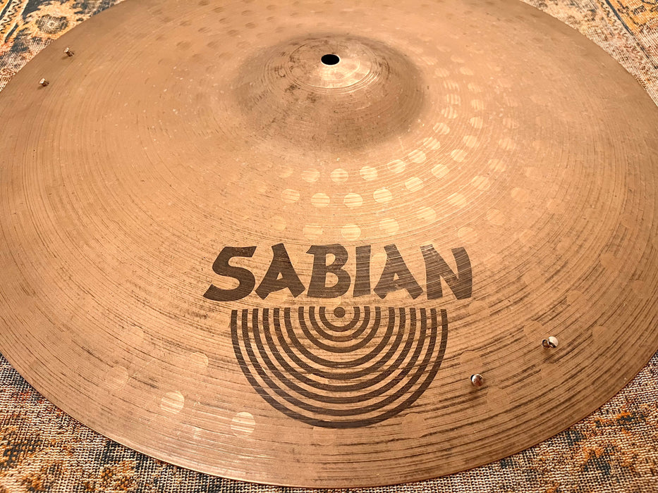 Rare Sabian Jack DeJohnette Encore 21” Ride Sizzle 2434 g DRY + SMOOTH! Organic With a Sweetness