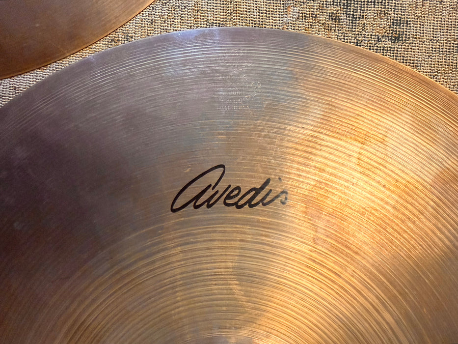 Zildjian AVEDIS Series 15” Hihats 1056 1388 g HUGE SMOOTH Tone! Hard To Find Discontinued
