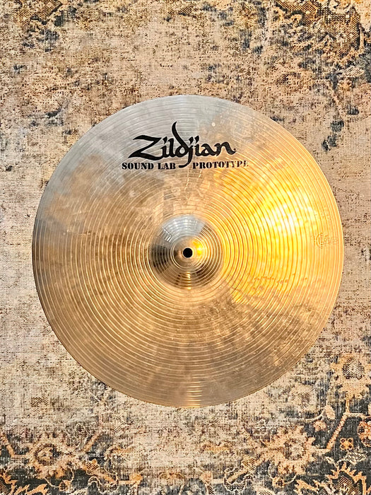 Unique Zildjian Brilliant PROTOTYPE KEROPE STYLE? 16” CRASH 1068 g Clean Shimmering Fast Crash!