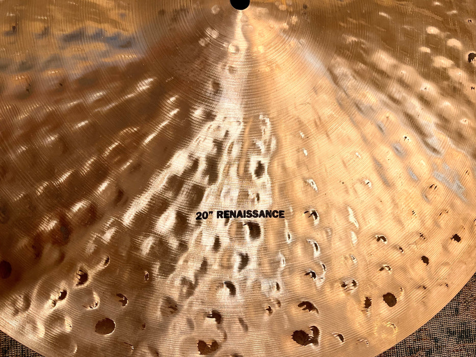 Zildjian K Constantinople Renaissance Ride 20” IMMACULATE! AMAZING ONE! Very DARK & EVEN! 1814 g