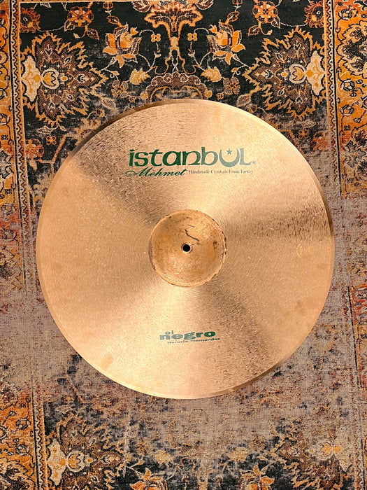 BRUSHED Finish ISTANBUL Mehmet Horacio EL Negro Hernandez Light Ride 22” 2492 g INCREDIBLE
