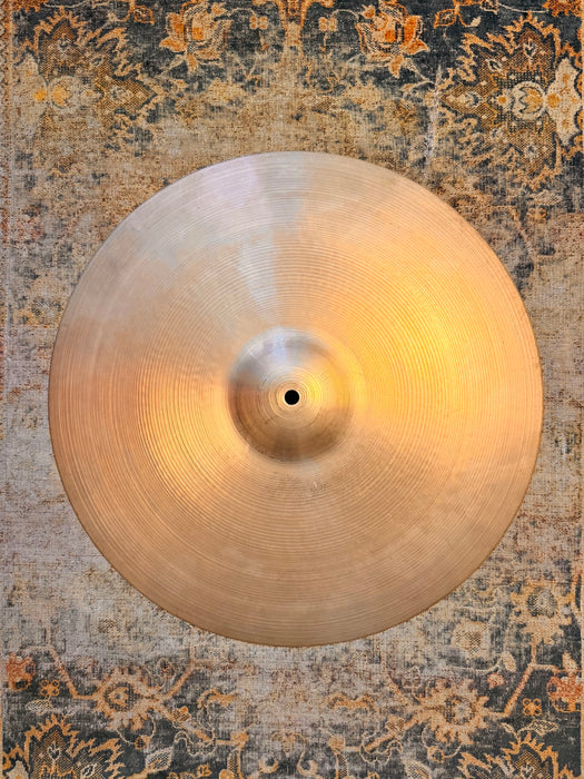 LIGHT COMPLEX Vintage 1950s Zildjian 19” Crash Ride 1685 g Airy RARE Hand Hammered