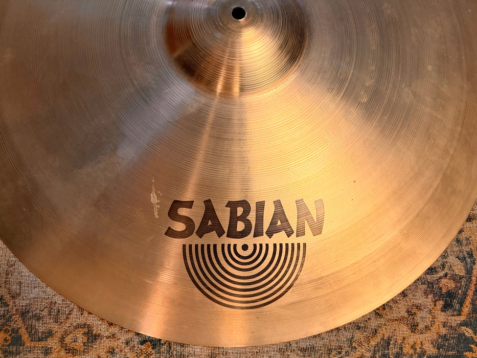 RARE Sabian 24” METAL RIDE AAX CLEAN! Extremely STRONG DRY DEFINITION! Massive BELL! 4974 g