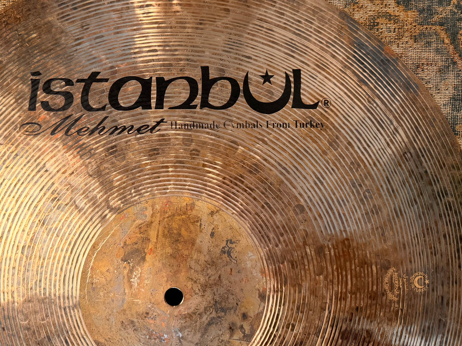 Rare DARK Complex Istanbul Mehmet MC Jazz Ride 20" 1848 g SUPER Dark Crash! PERFECT