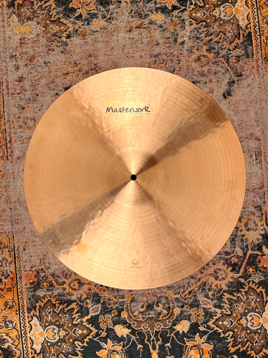 GLOWING Masterwork JAZZ MASTER 20” Paper Thin Crash Ride 1426 g MINT! Gorgeous! Responsive