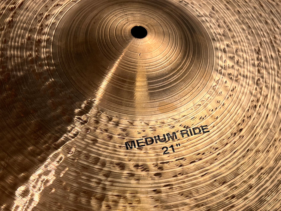 Glowing Paiste Masters Medium Ride 21” 2592 g SUPER CLEAN